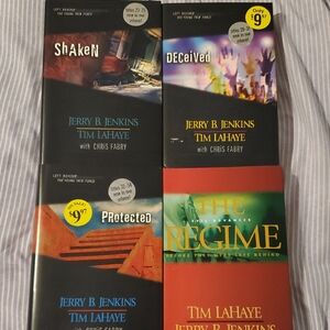 Left Behind Series by Jerry B. Jenkins and Tim LaHaye - Set of 4 Books